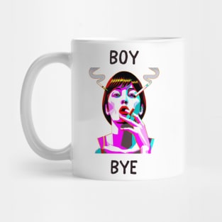 Boy bye funny feminism Mug